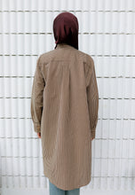 Load image into Gallery viewer, Reem Stripe Top (Brown)