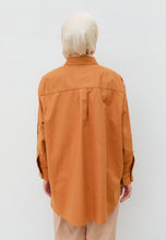 Load image into Gallery viewer, Erum Linen Top (Brownish Orange)