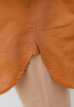 Load image into Gallery viewer, Erum Linen Top (Brownish Orange)