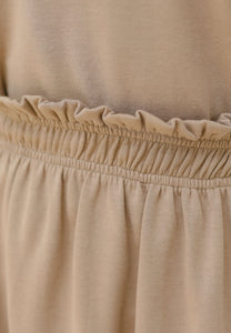 Zoe Flare Skirt (Nude)