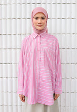 Load image into Gallery viewer, Suha Stripe Top (Pastel Pink)