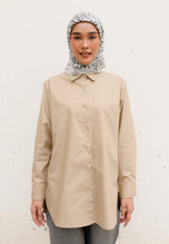 Load image into Gallery viewer, Areej Basic Top (Light Brown)