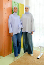 Load image into Gallery viewer, Zada Reversible T-shirt (Sky Blue)