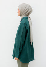 Load image into Gallery viewer, Erum Linen Top (Emerald Green)