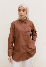 Load image into Gallery viewer, Areej Basic Top (Dark Choco)