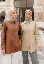 Load image into Gallery viewer, Areej Basic Top (Light Brown)