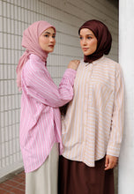 Load image into Gallery viewer, Suha Stripe Top (Pastel Pink)