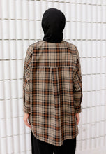 Load image into Gallery viewer, Sophia Checkered Top (Black)