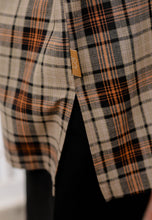 Load image into Gallery viewer, Sophia Checkered Top (Black)