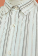 Load image into Gallery viewer, Nouf Stripe Top (Brown White)
