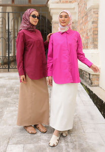 Areej Basic Top (Fuchsia Pink)