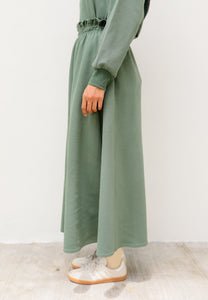 Zoe Flare Skirt (Palace Green)