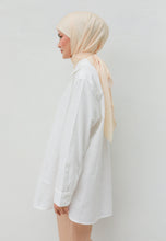 Load image into Gallery viewer, Erum Linen Top (Pearl White)
