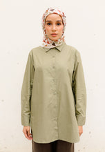 Load image into Gallery viewer, Areej Basic Top (Olive Green)