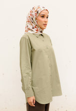 Load image into Gallery viewer, Areej Basic Top (Olive Green)