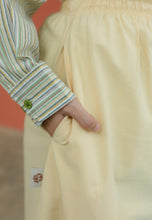Load image into Gallery viewer, Armel Cotton Skirt (Dusty Yellow)