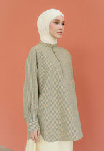 Load image into Gallery viewer, Ziva Stripe Top (Light Brown)