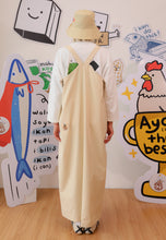 Load image into Gallery viewer, Pinafore Cotton Twill (Khaki)