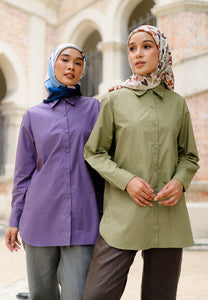 Areej Basic Top (Olive Green)