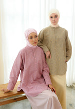 Load image into Gallery viewer, Ziva Stripe Top (Light Brown)