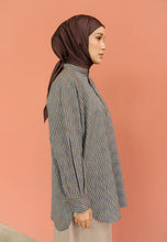 Load image into Gallery viewer, Ziva Stripe Top (Dark Choco)