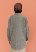 Load image into Gallery viewer, Ziva Stripe Top (Dark Choco)
