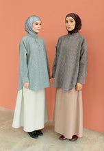Load image into Gallery viewer, Ziva Stripe Top (Grey)