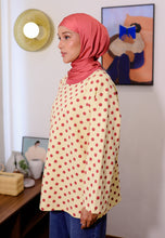 Load image into Gallery viewer, Hana Polka T-Shirt (Yellow Brick)