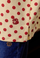 Load image into Gallery viewer, Hana Polka T-Shirt (Yellow Brick)