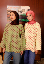 Load image into Gallery viewer, Hana Polka T-Shirt (Yellow Brick)