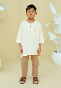 Kerabat Kurta Boy (Cream)