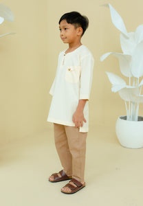 Kerabat Kurta Boy (Cream)