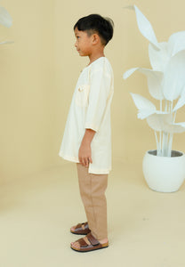 Kerabat Kurta Boy (Cream)