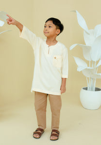 Kerabat Kurta Boy (Cream)