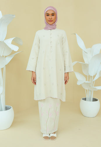 Erat Kurung (Nude Cream)