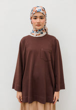 Load image into Gallery viewer, Zen Boxy T-Shirt (Dark Choco)