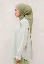 Load image into Gallery viewer, Aamily Stripe Top (Sage Green)