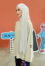 Load image into Gallery viewer, Jalan Qaysaa T-Shirt (Linen Cream)