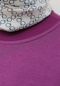 Zen Boxy T-Shirt (Dark purple)