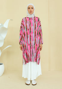Ibna Printed Tunic (Rose Pink)