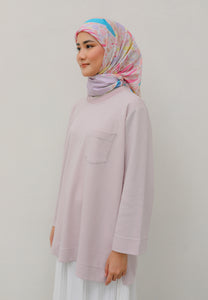 Zen Boxy T-Shirt (Pale Purple)