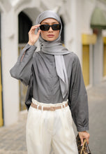 Load image into Gallery viewer, Hessa Linen Top (Ash Grey)