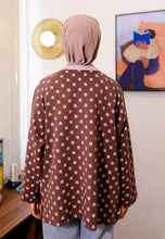 Load image into Gallery viewer, Hana Polka T-Shirt (Blush Choco)
