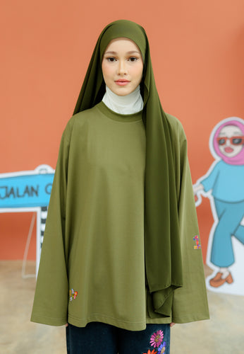 Jalan Qaysaa T-Shirt (Army Green)