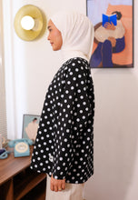 Load image into Gallery viewer, Hana Polka T-Shirt (Black White)