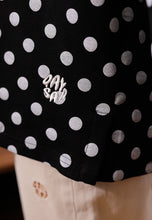 Load image into Gallery viewer, Hana Polka T-Shirt (Black White)