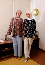 Load image into Gallery viewer, Hana Polka T-Shirt (Black White)