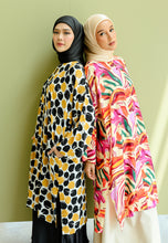 Load image into Gallery viewer, Ibna Printed Tunic (White Yellow)