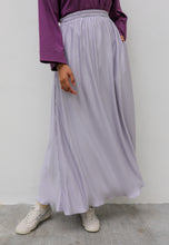 Load image into Gallery viewer, Tyesha Pleated Skirt (Pale Purple)