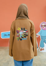 Load image into Gallery viewer, Jalan Qaysaa T-Shirt (Dark Brown)